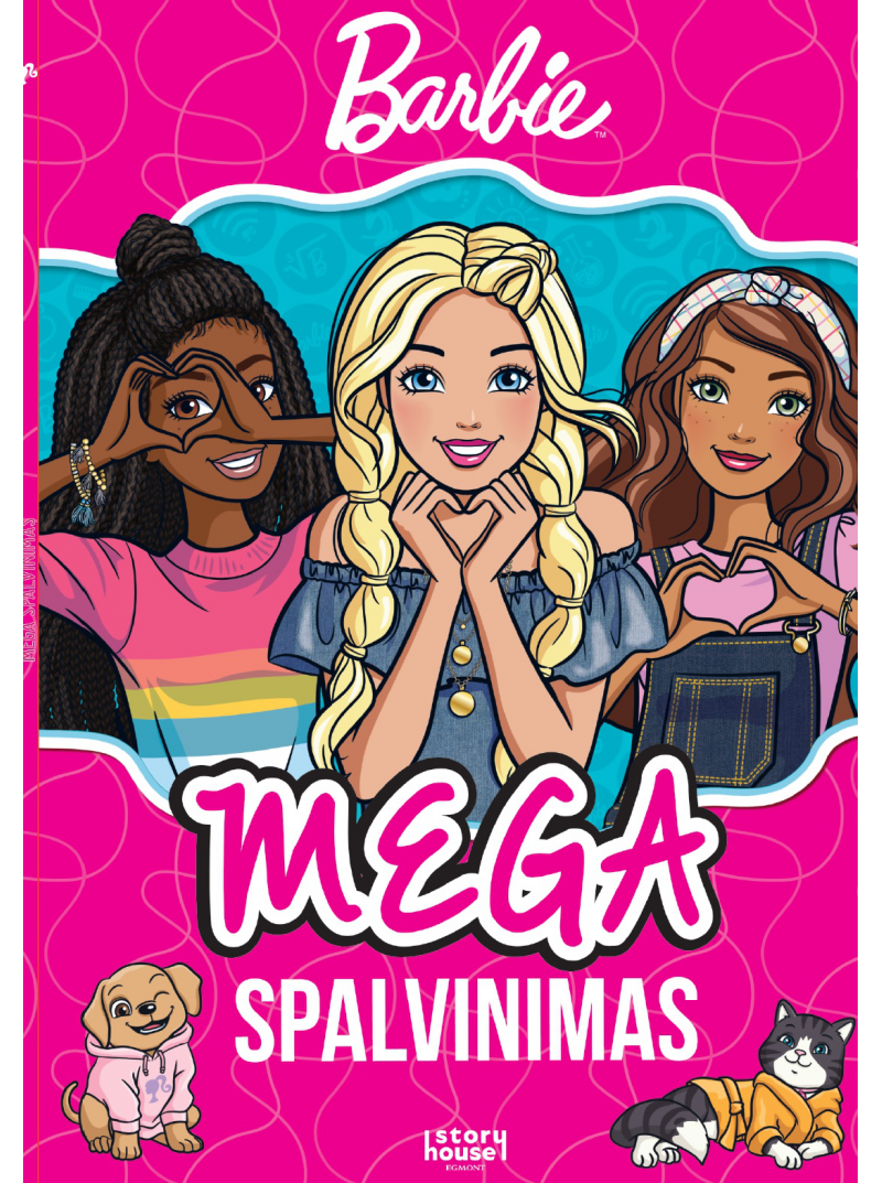 Barbie. Mega spalvinimas1{IMAGE}