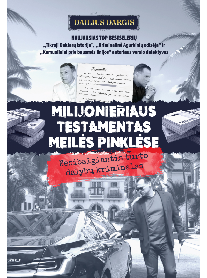 Milijonieriaus testamentas meilės pinklėse : nesibaigiantis turto dalybų kriminalas1{IMAGE}