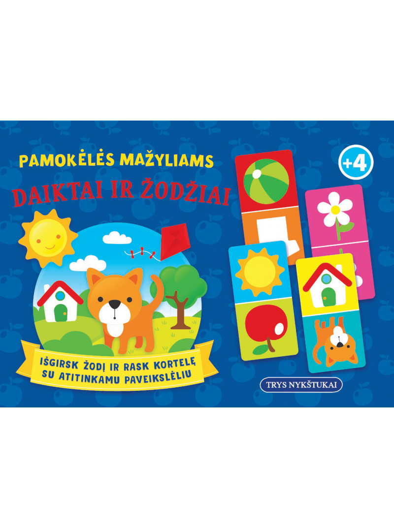 Daiktai ir žodžiai: pamokėlės mažyliams1{IMAGE}