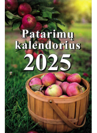 2025 Patarimų kalendorius. Plėšomas1{IMAGE}