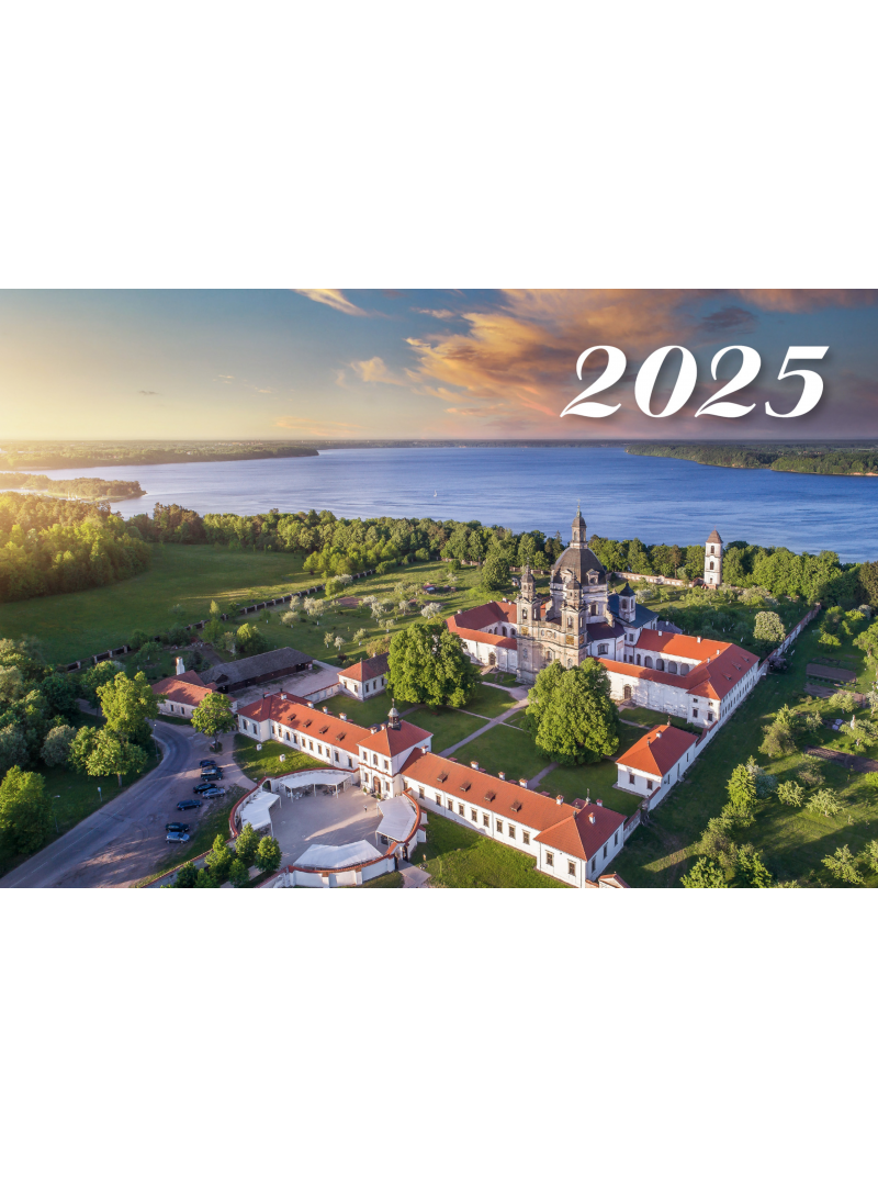 2025 Sieninis 3 dalių kalendorius. Kaunas1{IMAGE}