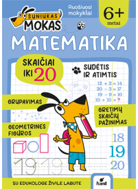 Šuniukas Mokas. Matematika nuo 6 m.1{IMAGE}