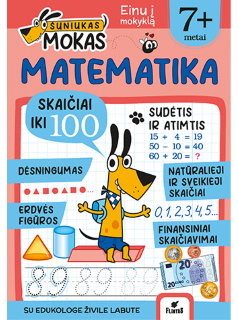 Šuniukas Mokas. Matematika nuo 7 m.1{IMAGE}