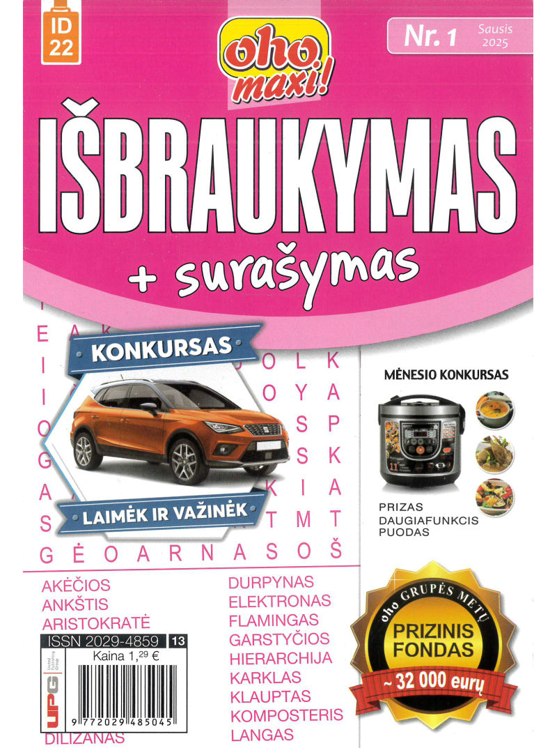 ID22 Oho maxi! Išbraukymas+surašymas1{IMAGE}