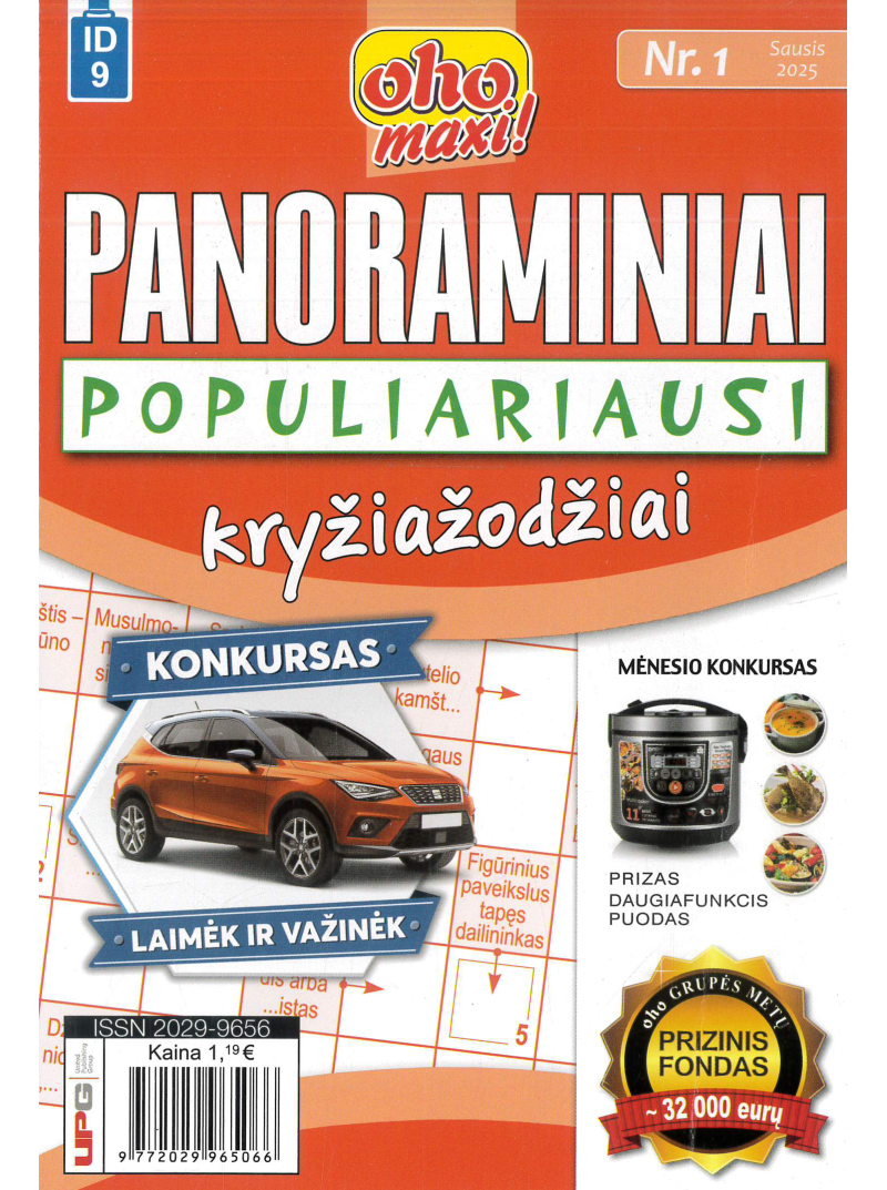 ID09 Oho maxi! Panoraminiai populiariausi kryžiažodžiai1{IMAGE}