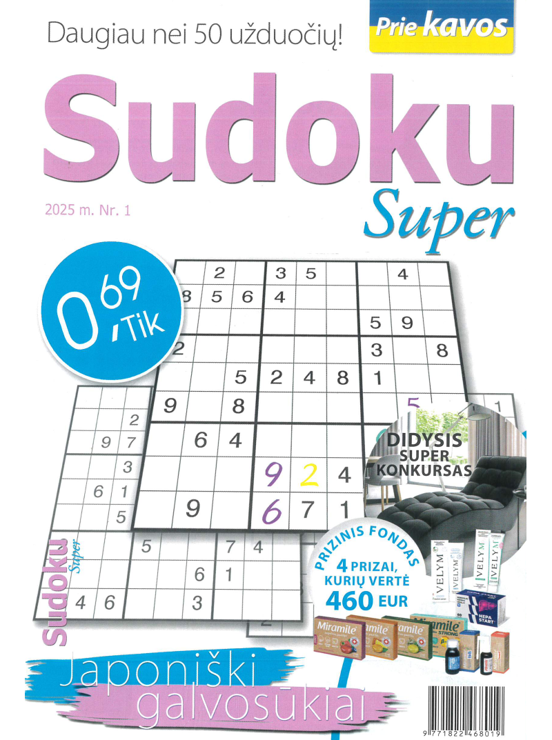 Prie kavos. Sudoku Super1{IMAGE}