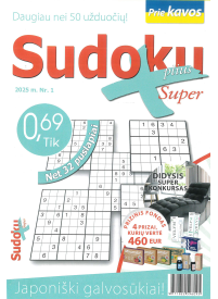 Prie kavos. Sudoku Super Plius1{IMAGE}