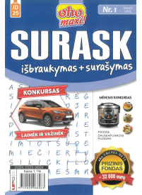 ID25 Oho maxi! Surask išbraukymas + surašymas1{IMAGE}