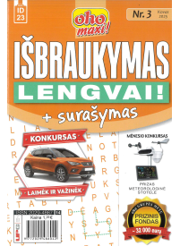 ID23 Oho maxi! Išbraukymas+surašymas lengvai!1{IMAGE}