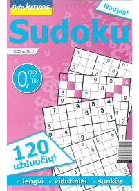 Prie kavos. Sudoku1{IMAGE}