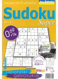 Prie kavos. Sudoku Super1{IMAGE}