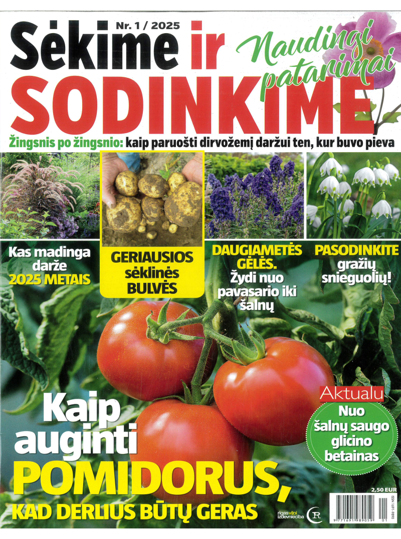 Naudingi patarimai. Sėkime ir sodinkime1{IMAGE}
