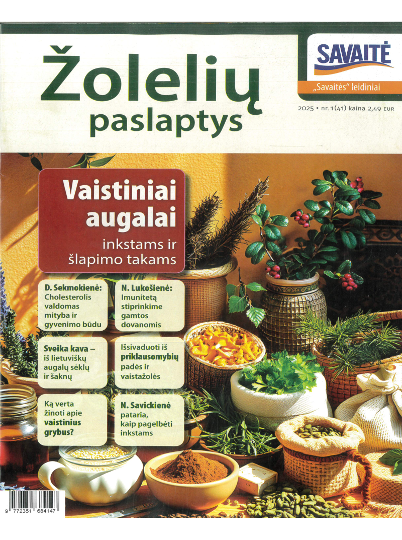Savaitės leidiniai. Žolelių paslaptys1{IMAGE}