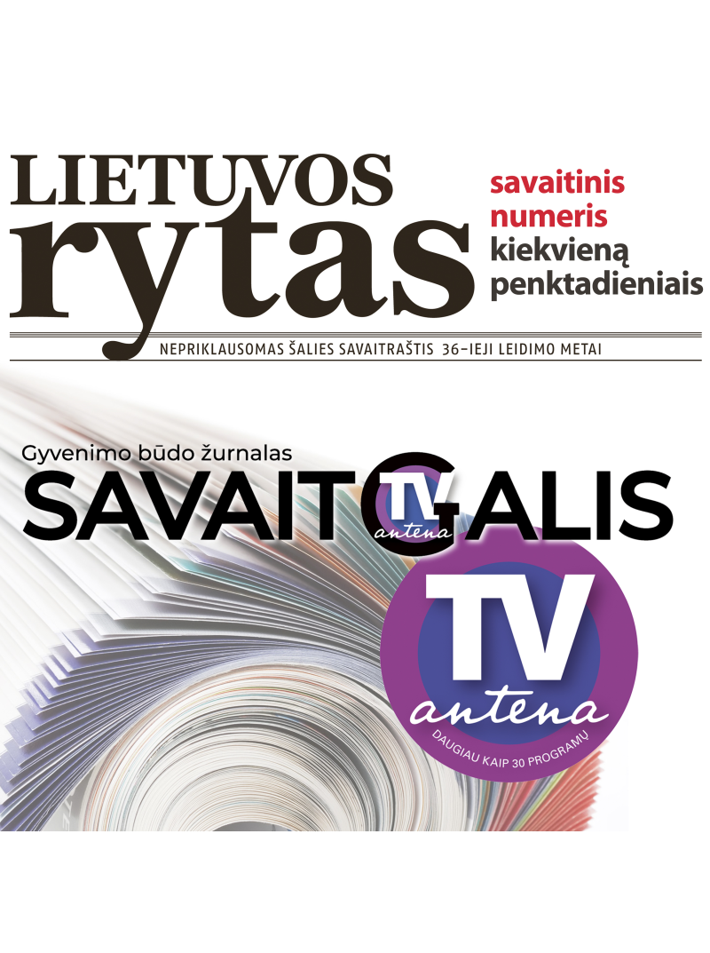 Lietuvos rytas + Savaitgalis (fiziniams asmenims)1{IMAGE}