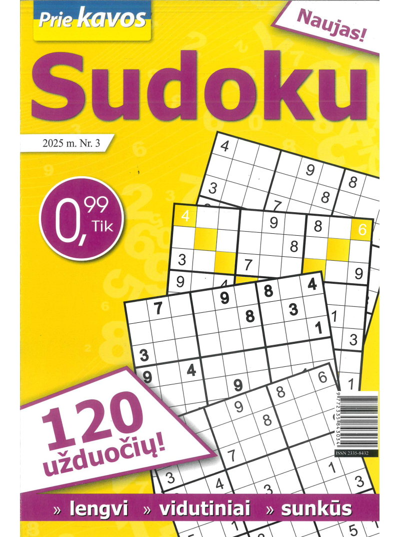 Prie kavos. Sudoku1{IMAGE}