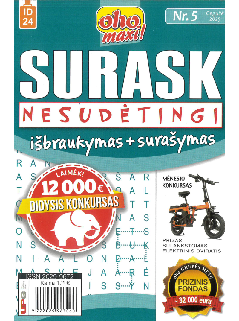 ID24 Oho maxi! Surask nesudėtingi išbraukymas + surašymas1{IMAGE}