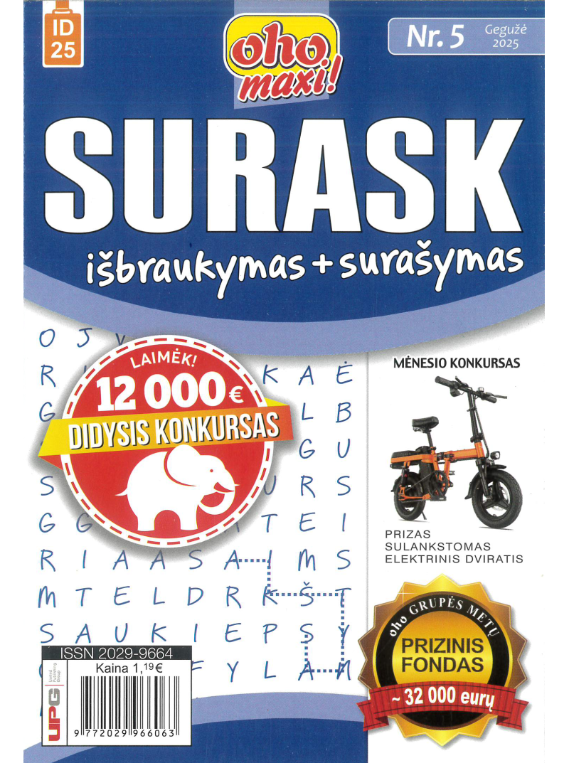 ID25 Oho maxi! Surask išbraukymas + surašymas1{IMAGE}