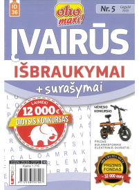 ID36 Oho maxi! Įvairūs išbraukymai+surašymai1{IMAGE}