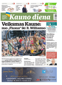 2026 m. 12 mėnesių prenumerata: Kauno diena (fiziniams asmenims)1{IMAGE}