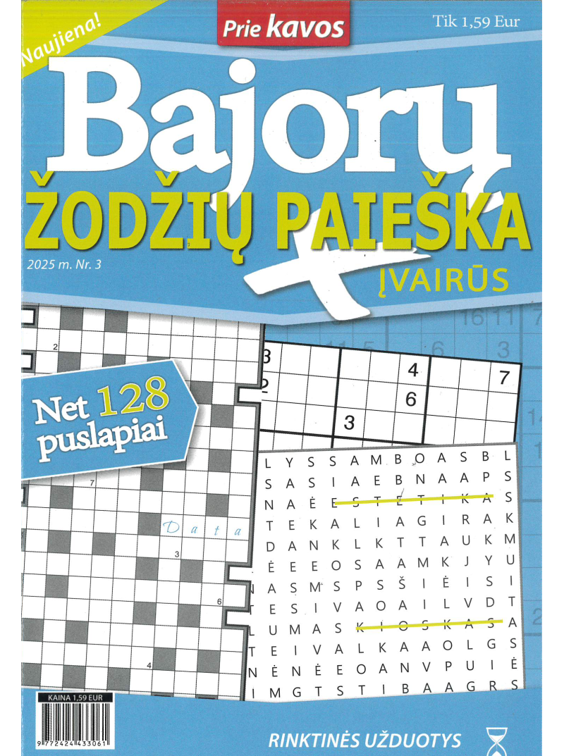 BAJORŲ žodžių paieška. Įvairūs1{IMAGE}