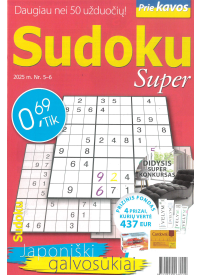 Prie kavos. Sudoku Super1{IMAGE}
