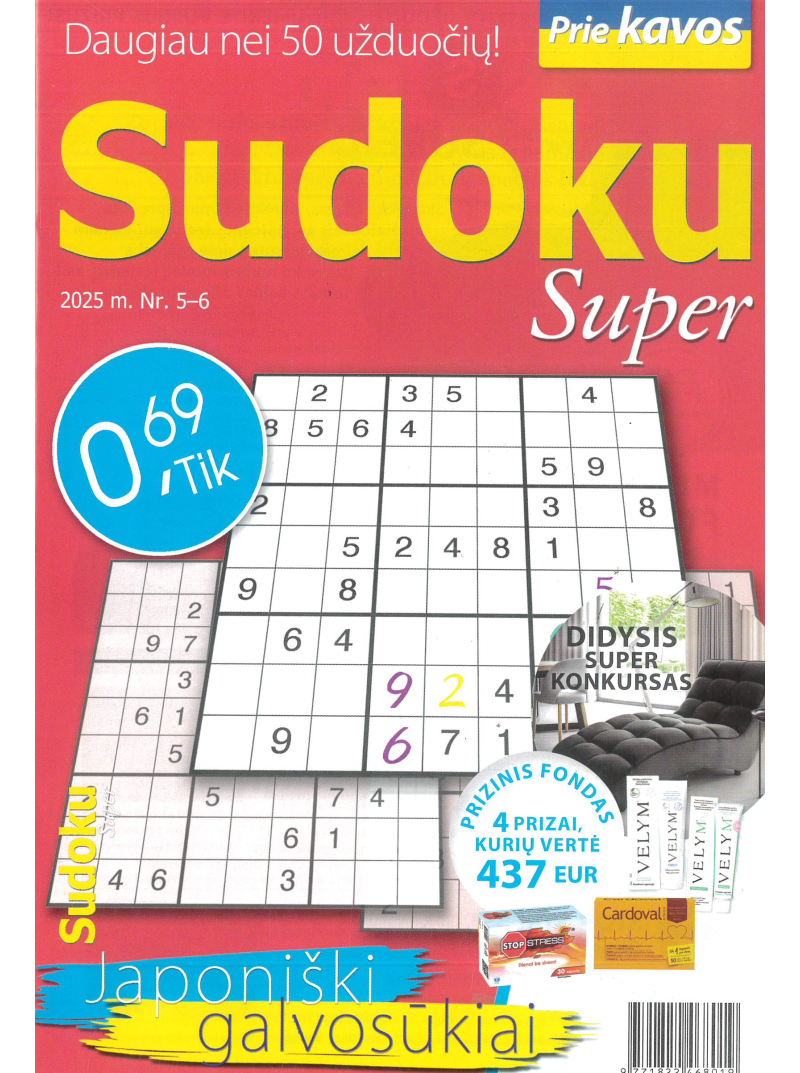 Prie kavos. Sudoku Super1{IMAGE}