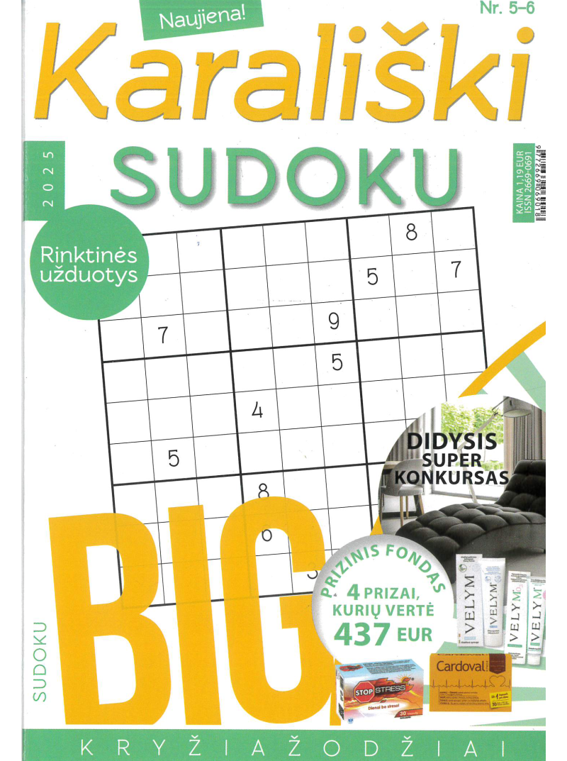 Karališki. Sudoku. BIG1{IMAGE}