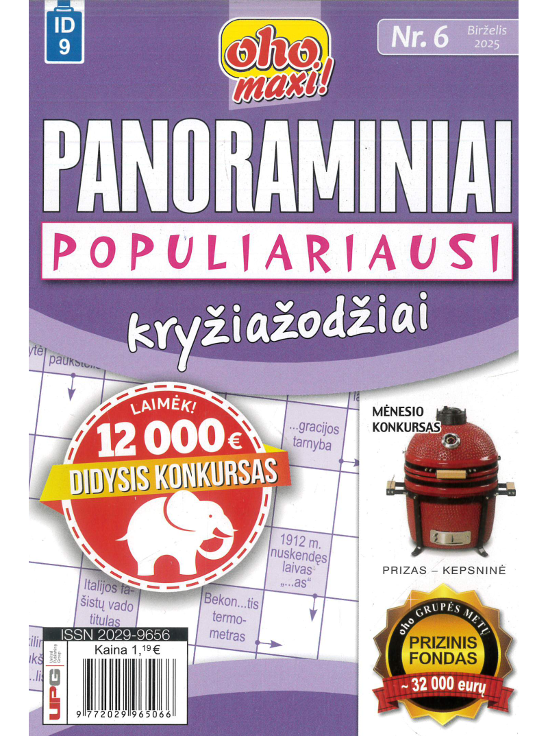 ID09 Oho maxi! Panoraminiai populiariausi kryžiažodžiai1{IMAGE}