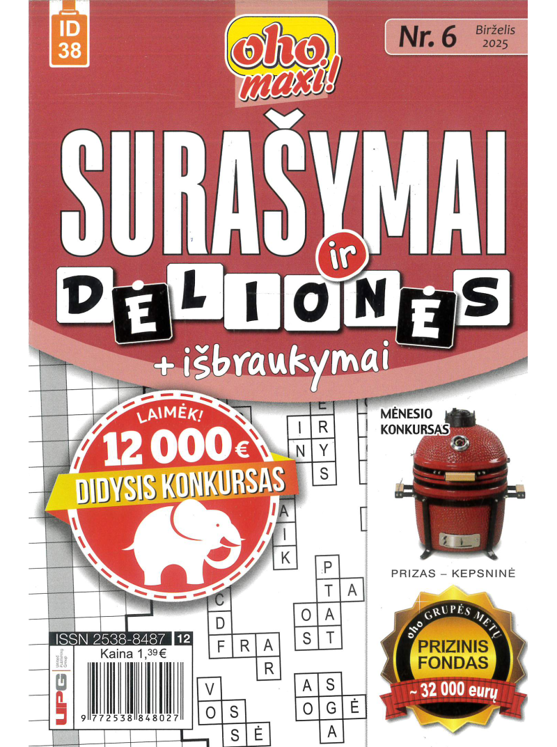 ID38 Oho maxi! Surašymai ir dėlionės1{IMAGE}