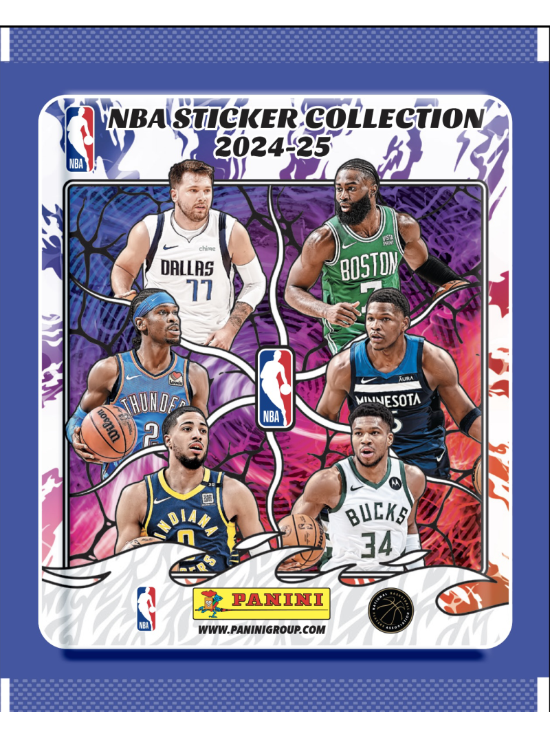 NBA Kolekcinių lipdukų 2024/2025 dėžutė + dovana1{IMAGE}