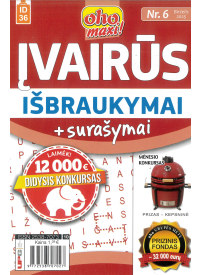 ID36 Oho maxi! Įvairūs išbraukymai+surašymai1{IMAGE}