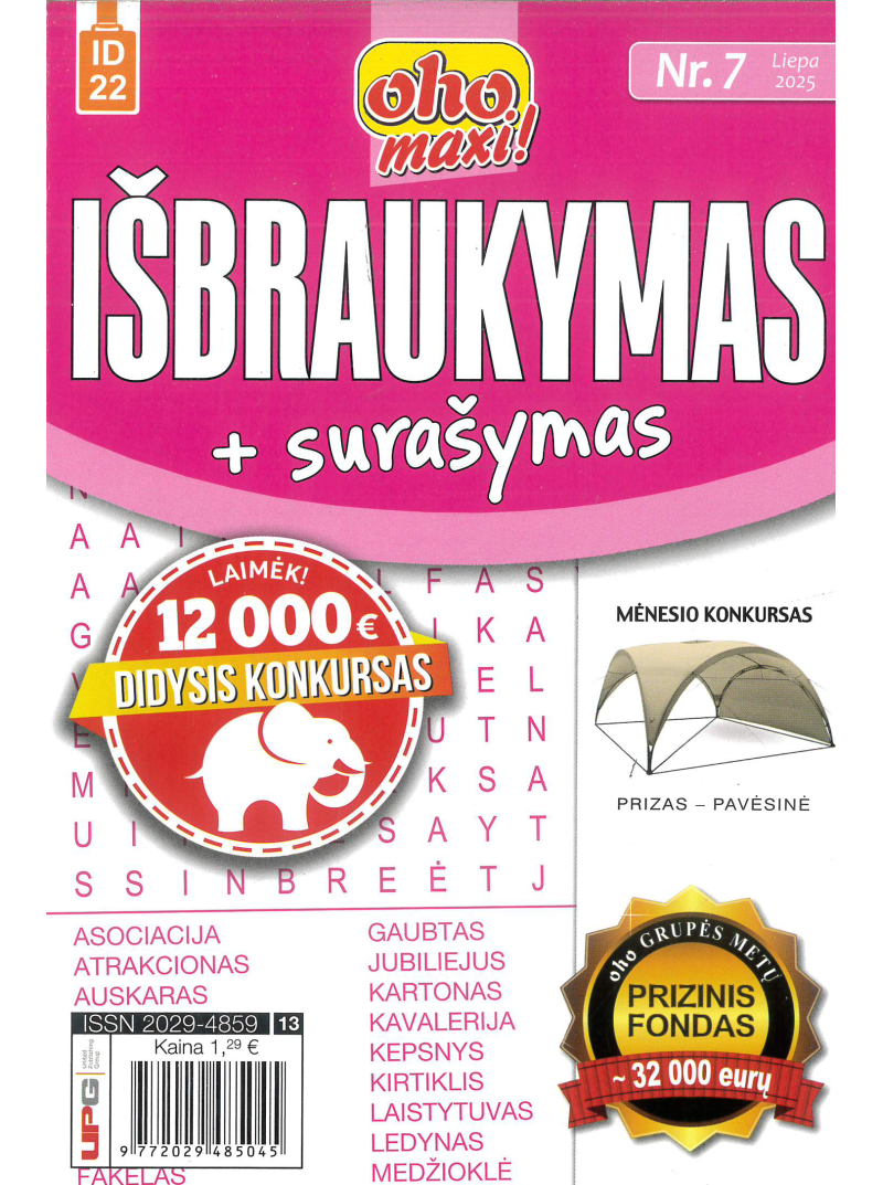 ID22 Oho maxi! Išbraukymas+surašymas1{IMAGE}