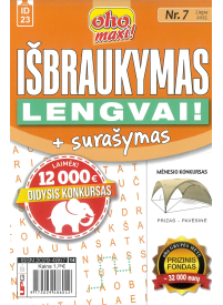 ID23 Oho maxi! Išbraukymas+surašymas lengvai!1{IMAGE}