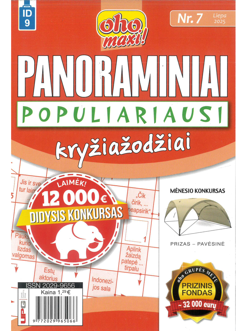 ID09 Oho maxi! Panoraminiai populiariausi kryžiažodžiai1{IMAGE}