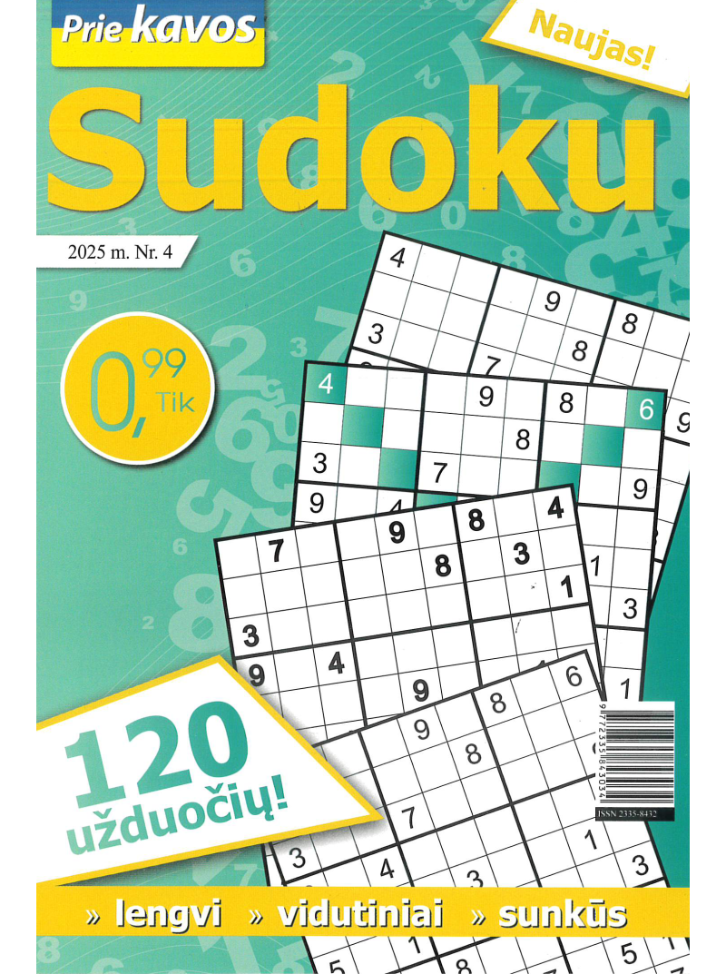 Prie kavos. Sudoku1{IMAGE}