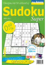 Prie kavos. Sudoku Super1{IMAGE}