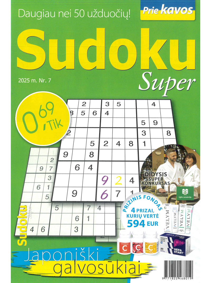 Prie kavos. Sudoku Super1{IMAGE}