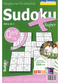 Prie kavos. Sudoku Super Plius1{IMAGE}