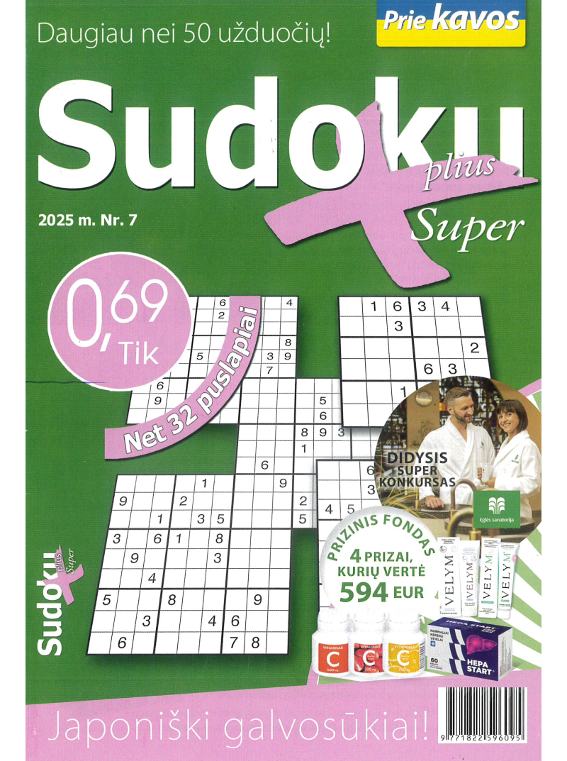 Prie kavos. Sudoku Super Plius1{IMAGE}