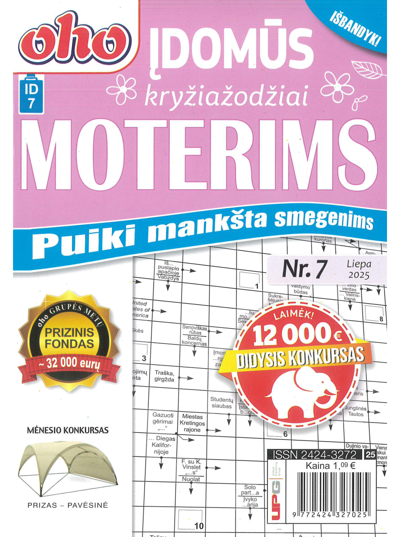 ID07 Oho 10 min. Įdomūs kryžiažodžiai moterims1{IMAGE}