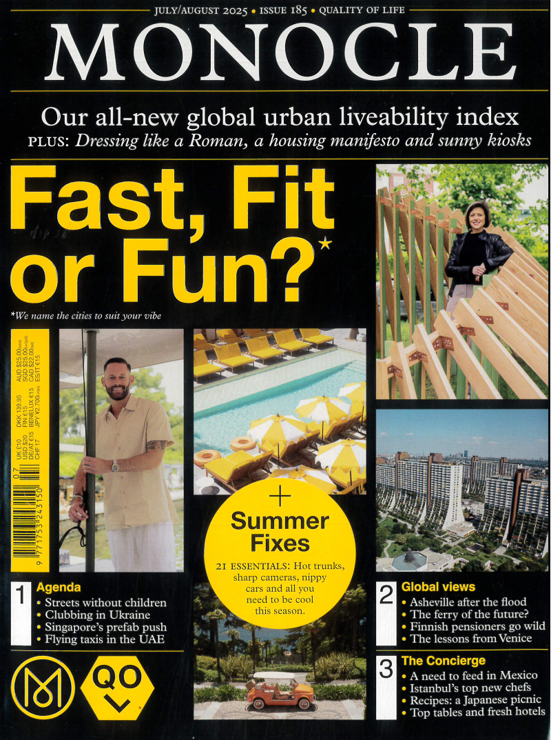 Monocle. Quality of life1{IMAGE}