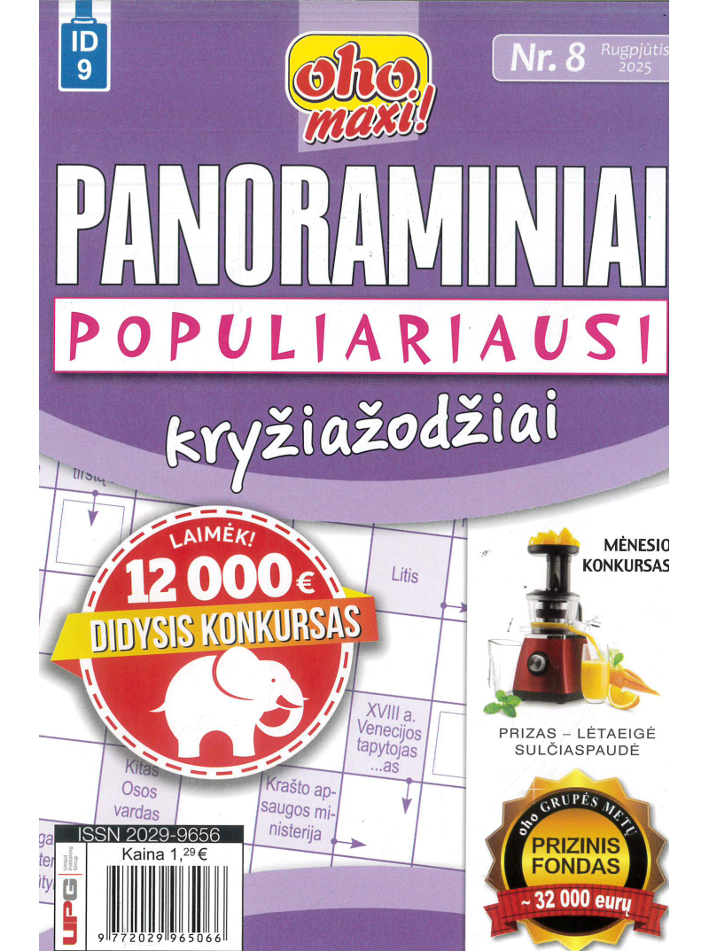 ID09 Oho maxi! Panoraminiai populiariausi kryžiažodžiai1{IMAGE}