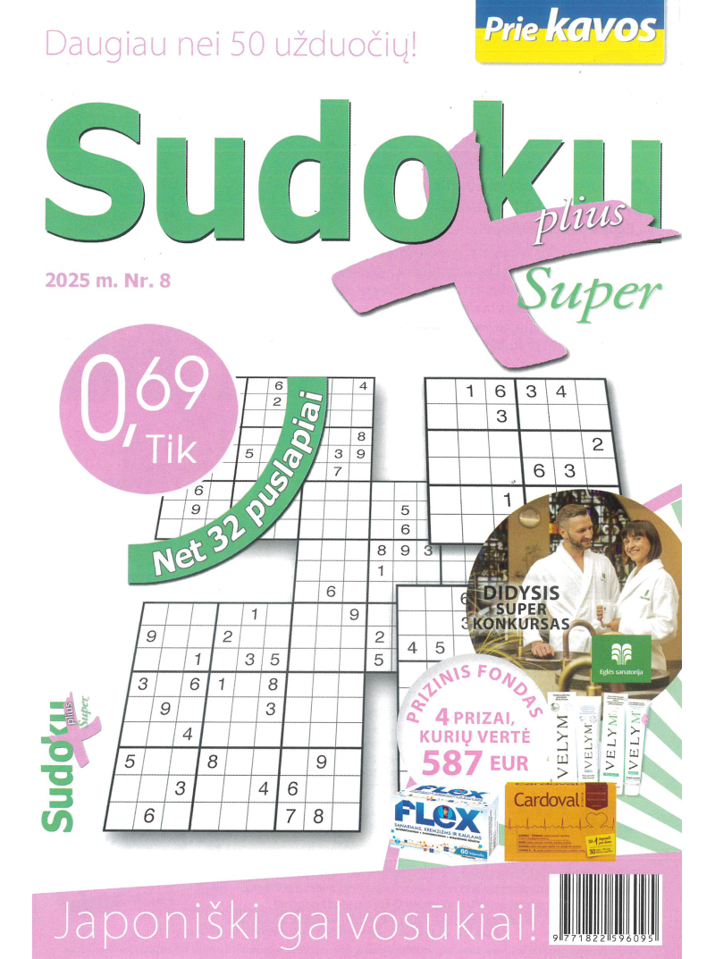 Prie kavos. Sudoku Super Plius1{IMAGE}