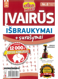 ID36 Oho maxi! Įvairūs išbraukymai+surašymai1{IMAGE}