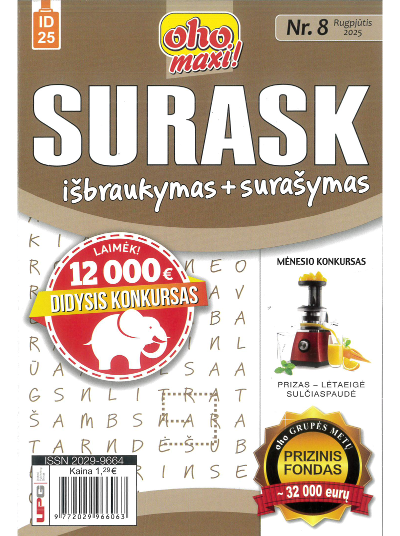 ID25 Oho maxi! Surask išbraukymas + surašymas1{IMAGE}