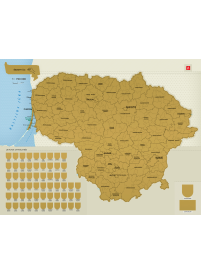 Nutrinamas žemėlapis. Lietuva. Administracinis2{IMAGE}