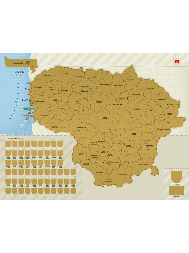 Nutrinamas žemėlapis. Lietuva. Administracinis1{IMAGE}