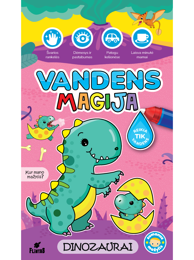 Vandens magija. Dinozaurai1{IMAGE}