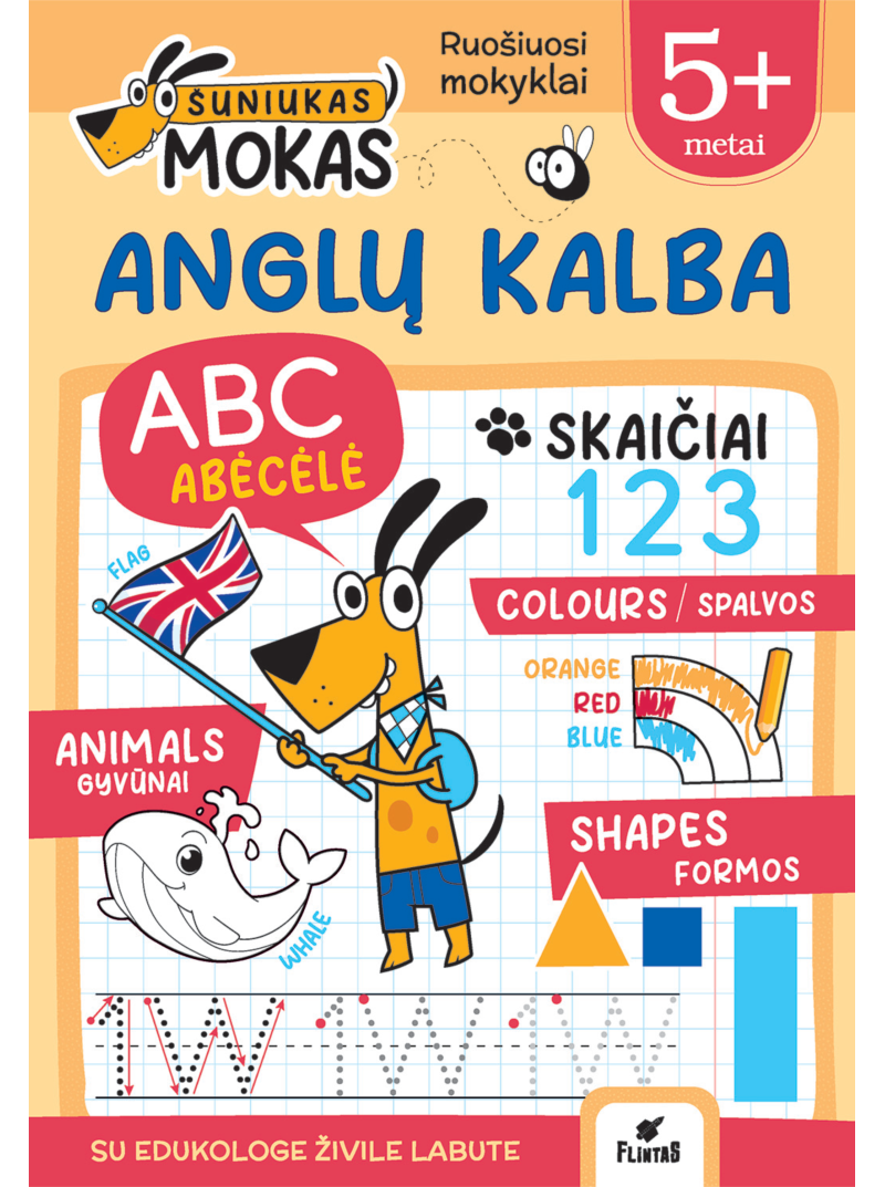 Šuniukas Mokas. Užduotėlės. Anglų kalba. 5+ metai1{IMAGE}