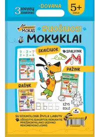 Šuniukas Mokas. Ruošiuosi mokyklai. Knygelių rinkinys. 5 + metai1{IMAGE}